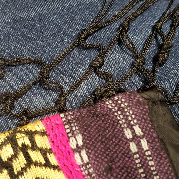 Multi color print Cape/Shawl - Picture 7 of 14